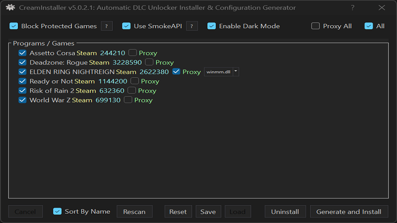 CreamAPI